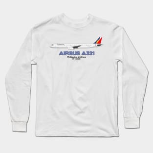 Airbus A321 - Philippine Airlines Long Sleeve T-Shirt